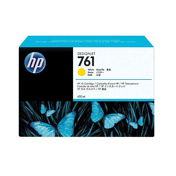 Cartucho de Plotter HP 761 – CM992A Amarelo