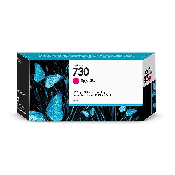 Cartucho de Plotter HP 730 – P2V69A Magenta