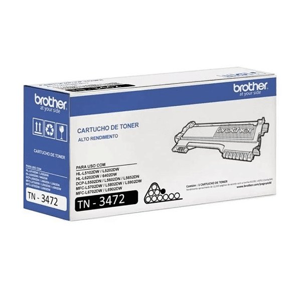 Toner Brother TN3472 - Preto