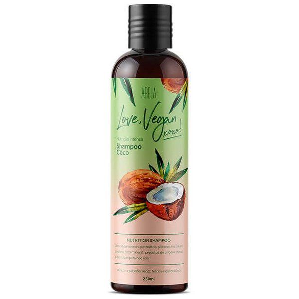 Shampoo Love, Vegan Coco 250ml - Abela
