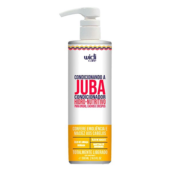 Condicionando a Juba Condicionador Hidro-Nutritivo 500ml - Widi Care