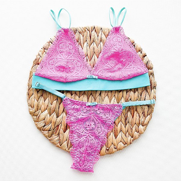 Conjunto Neon Vibes - Pink