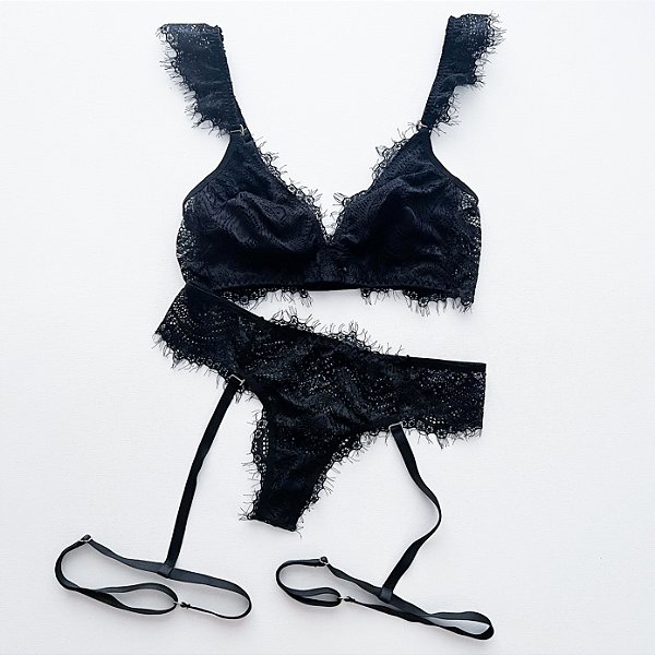 Conjunto Afrodite - Preto