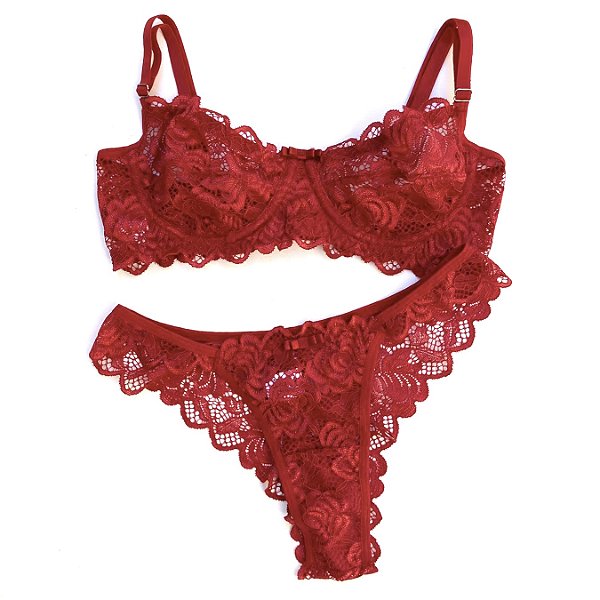 Conjunto Carolina - Vermelho