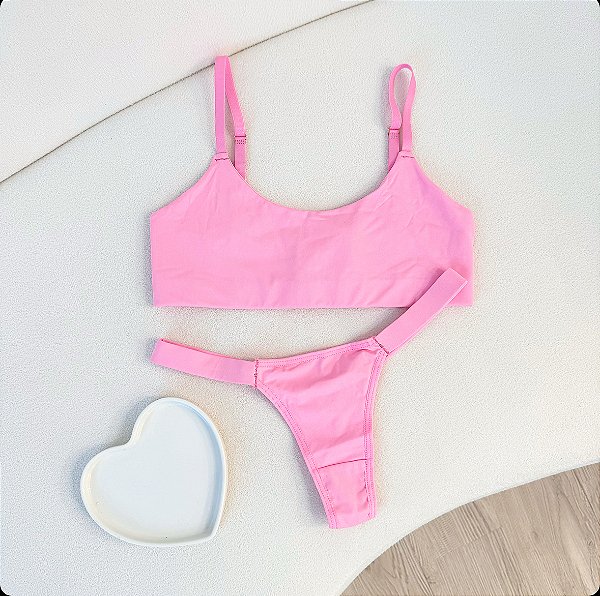 Conjunto Bianca - Rosa Claro