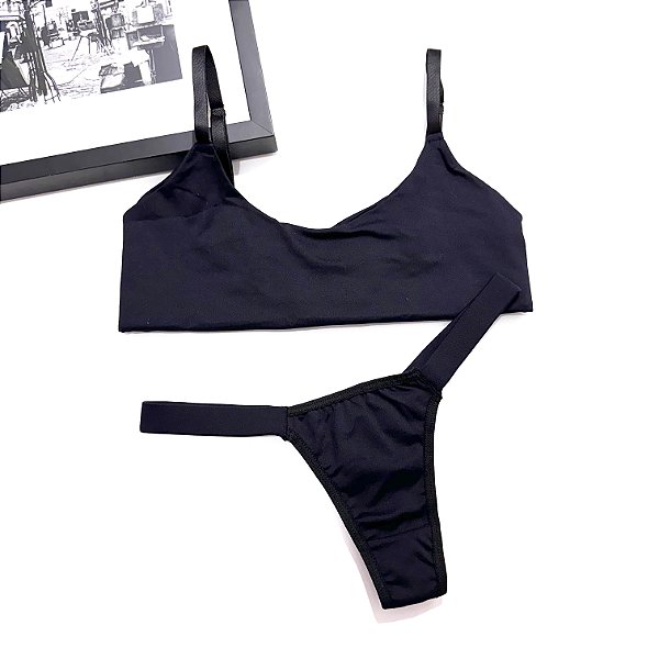 Conjunto Bianca - Preto