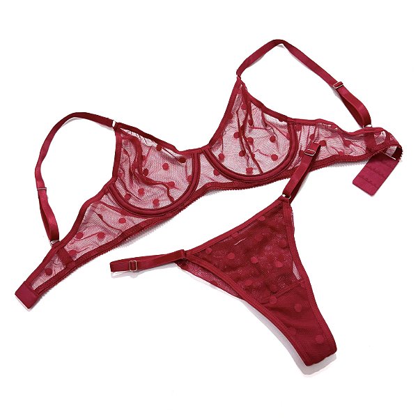 Conjunto Nick - Vermelho