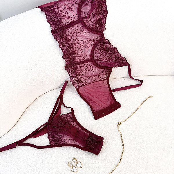 Conjunto Bionda - Rosa Intenso