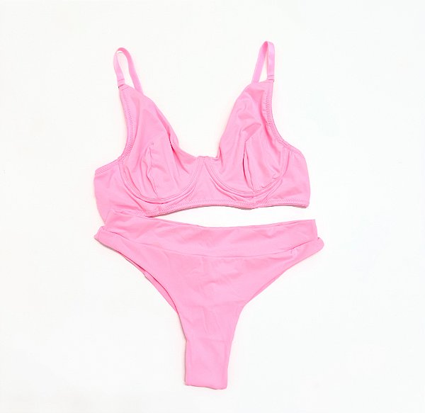 Conjunto Manu - Rosa Claro