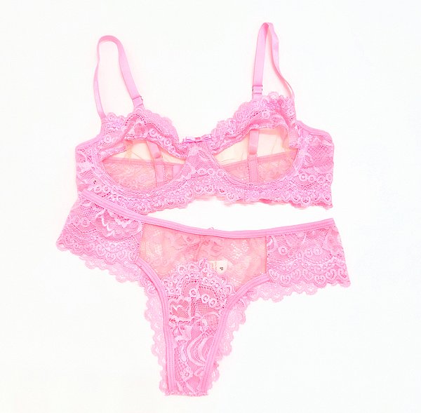 Conjunto Paola - Rosa claro