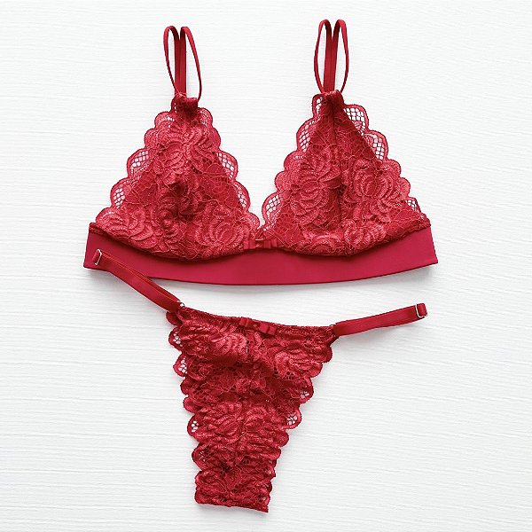 Conjunto Betina - Vermelho