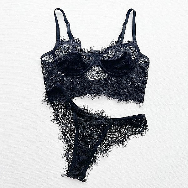 Conjunto Cleo - Preto