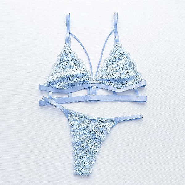 Conjunto Alexia - Azul claro