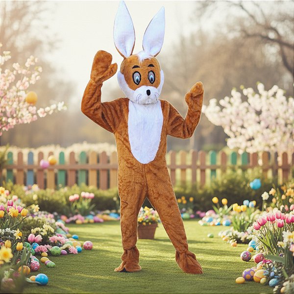 Coelho Marrom Cabeção Novo - SOMENTE ALUGUEL