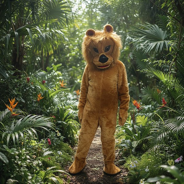 Leão Cabeção Adulto - SOMENTE ALUGUEL