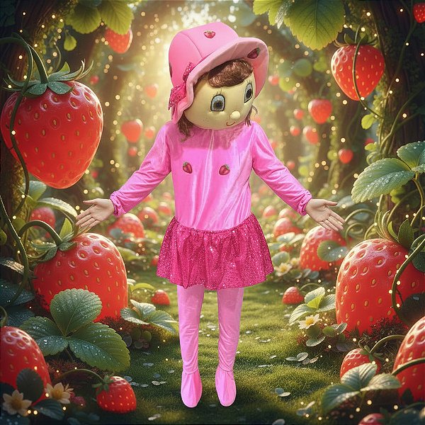 Moranguinho Cabeção Adulto - SOMENTE ALUGUEL