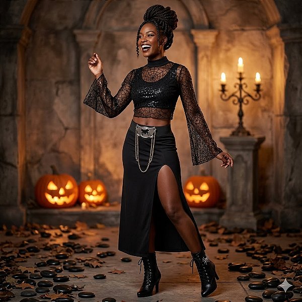 Vampira Fashion -SOMENTE ALUGUEL