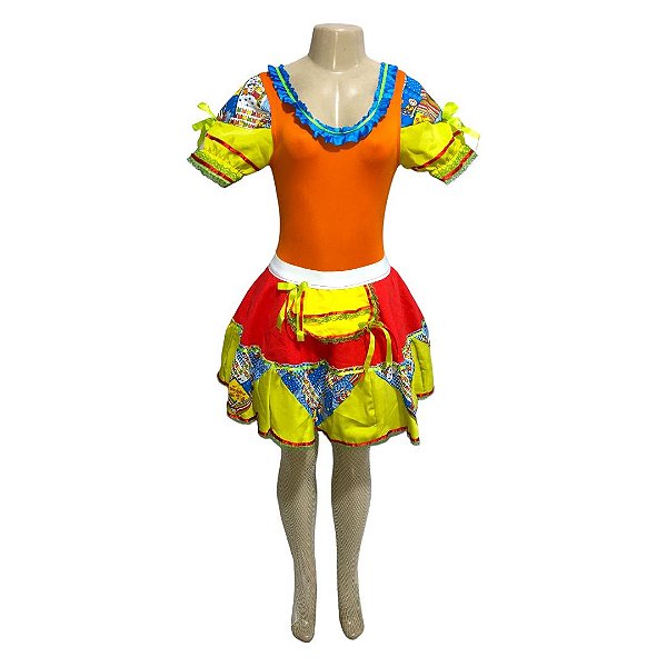 Conjunto Junino Luxo Abacate