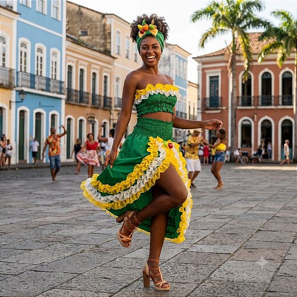 Fantasia Carmem Miranda Adulto - SOMENTE ALUGUEL