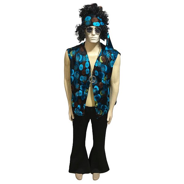 Hippie Colete Luxo com Discos - SOMENTE ALUGUEL