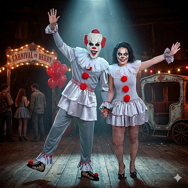 Fantasias Casal It a Coisa Adulto - SOMENTE ALUGUEL