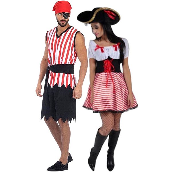 Casal Pirata Verão - SOMENTE ALUGUEL