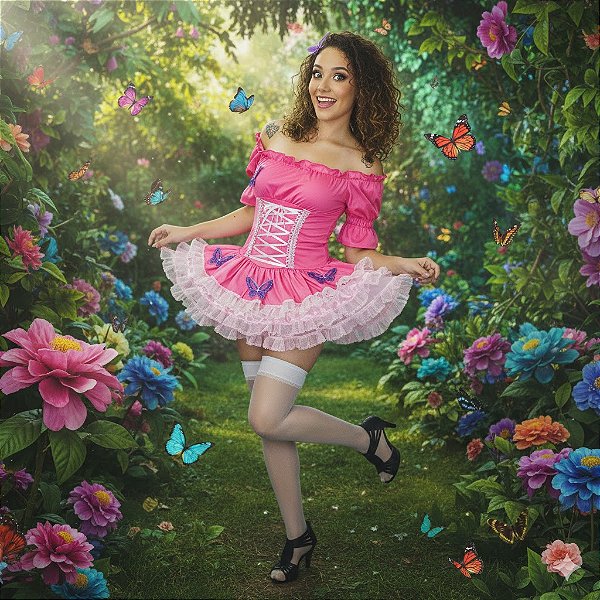 Fantasia Fada Borboleta