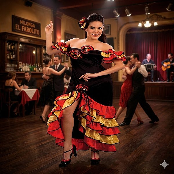 Fantasia Espanhola Rumbeira Longa