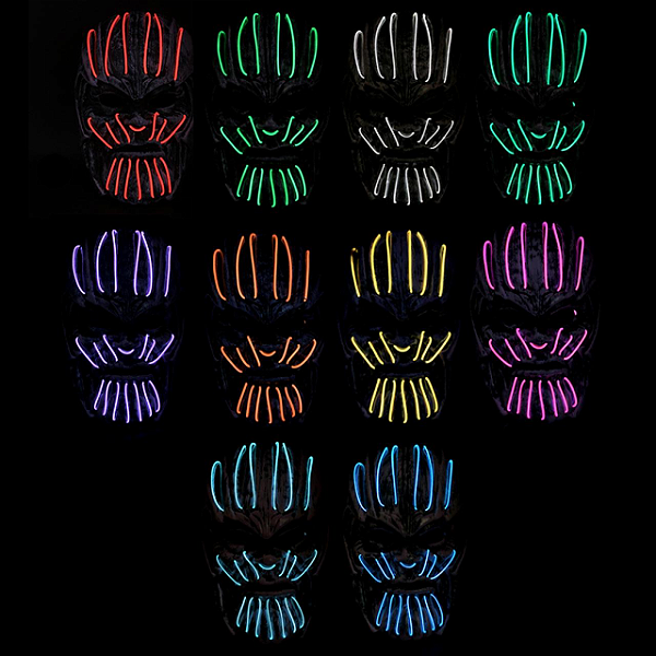 Máscara Thanos LED