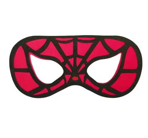 Máscara Homem Aranha Metade EVA