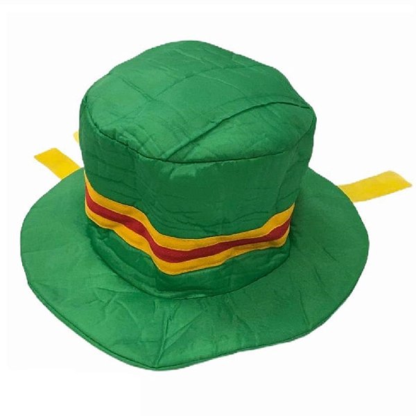 Cartola Palhaço Acoplado Verde
