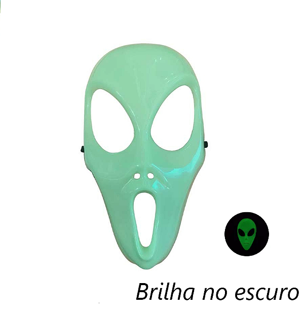 Máscara Alienigena Plástico