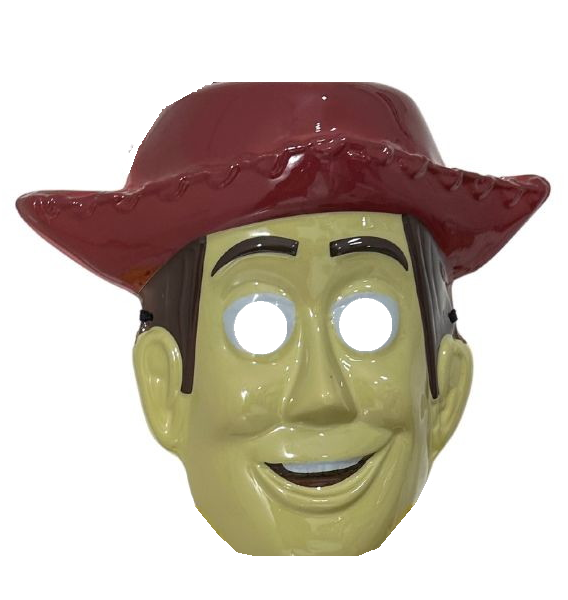 Máscara Woody Plástico