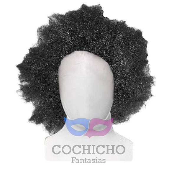 Peruca Black Power Bagunçado