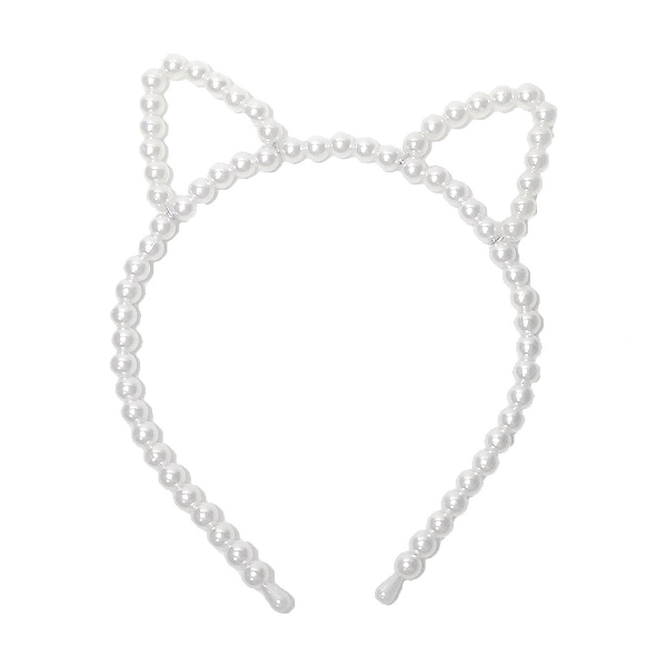 Tiara Gato Pérolas