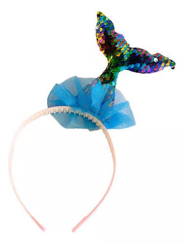 Tiara Calda Sereia Arco Íris