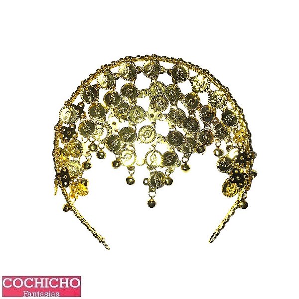 Tiara Cigana Moedas