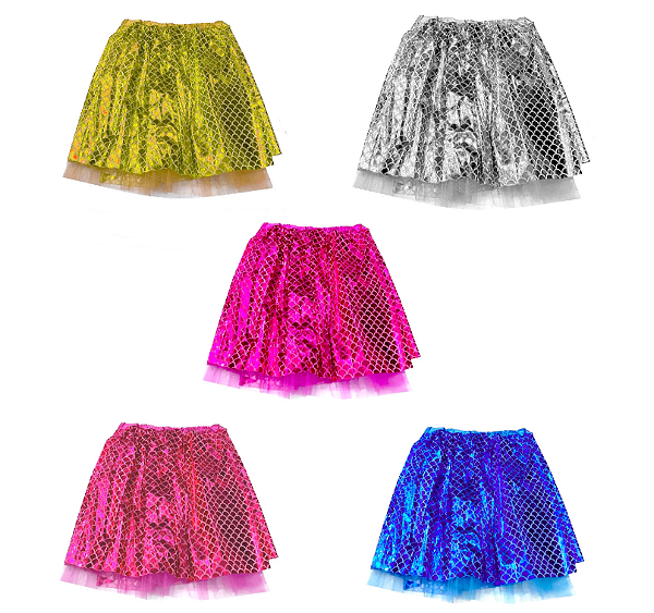 Saia Tule Sereia 40 Cm