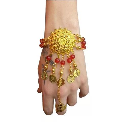 Pulseira Moedas Rubi