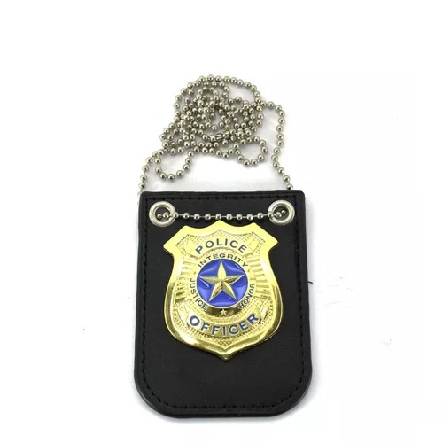 Distintivo Policial Ferro Luxo