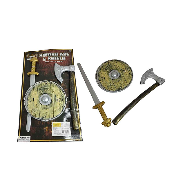 Kit Guerreiro c/ Escudo