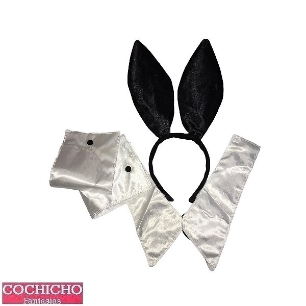 Kit Coelhinha Play Boy