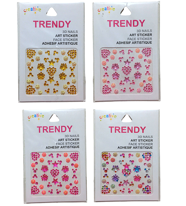Strass Cartela Mini Trendy