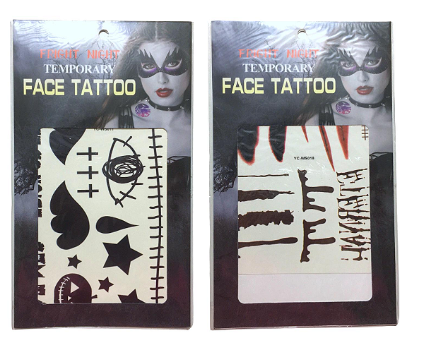 Cartela Tattoo Fright Night