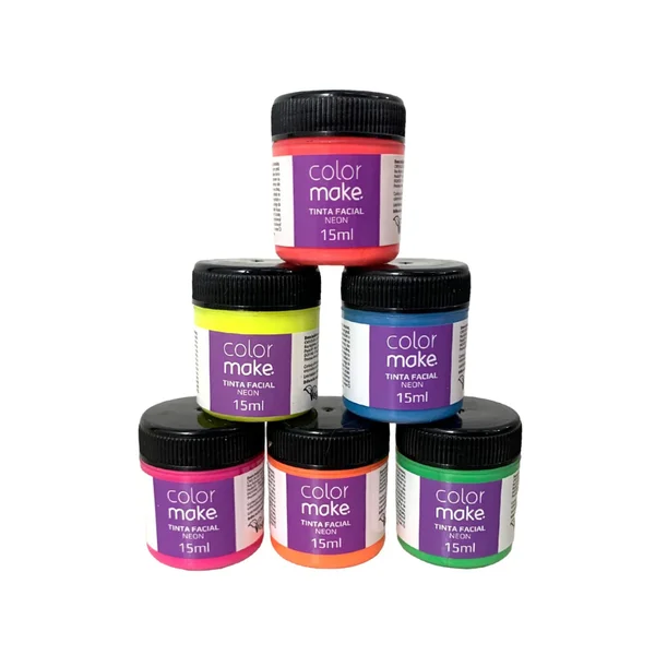 Tinta Facial Neon ColorMake 15 ML