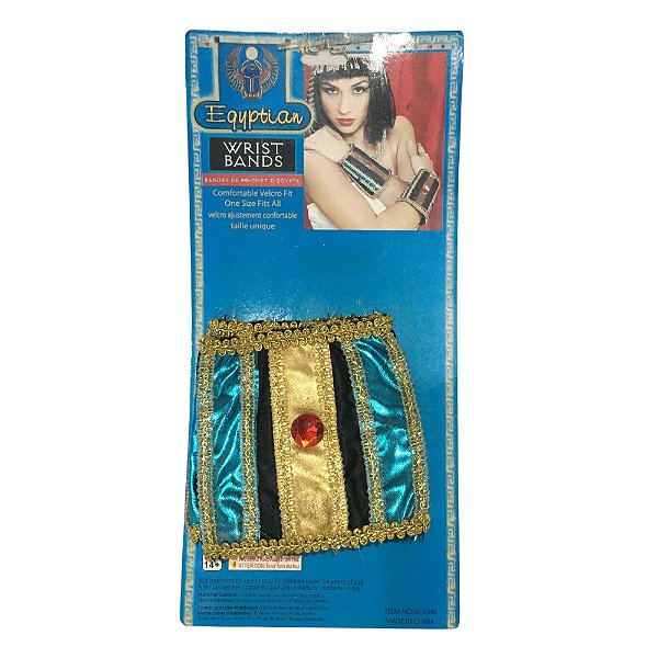 Bracelete Egipcia Tecido Wrist Bands
