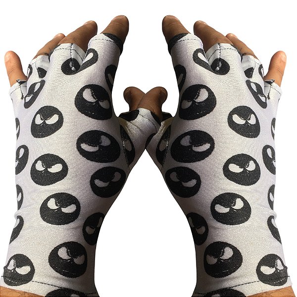 Luva s/ Dedo Jack Skellington