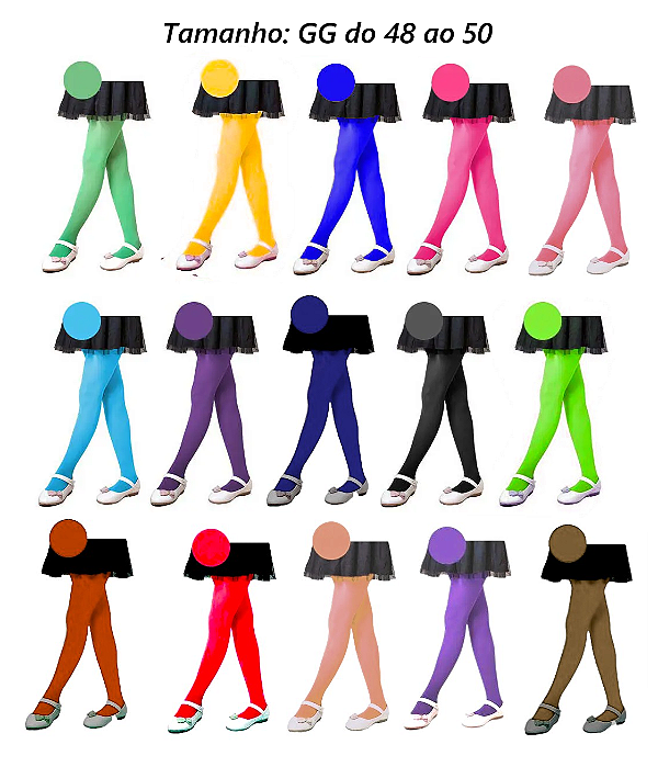 Meia Calça Fio 40 Cap (Tam GG)
