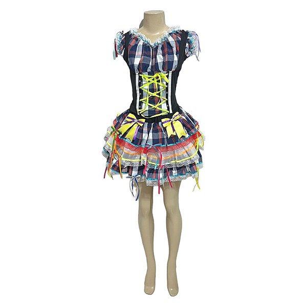 Conjunto Junino Luxo Raissa - SOMENTE ALUGUEL