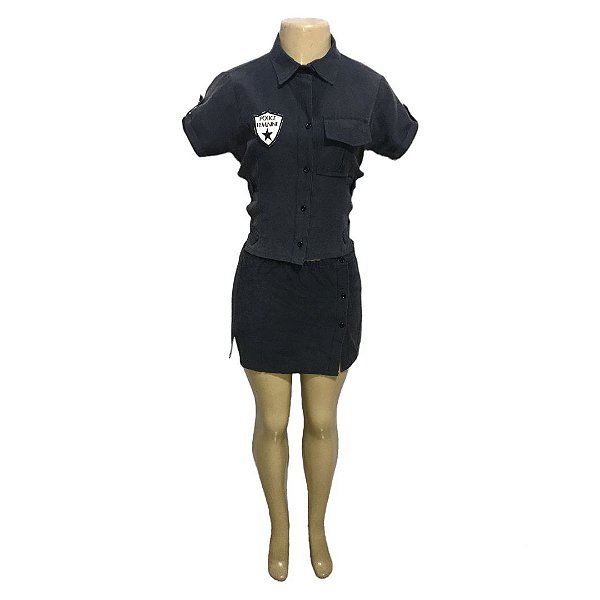 Policial Mini Saia Simples - SOMENTE ALUGUEL